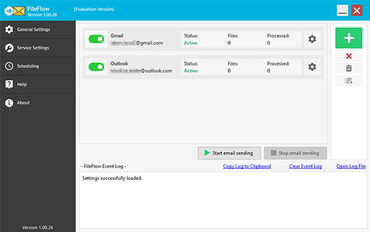 FileFlow Server User Interface